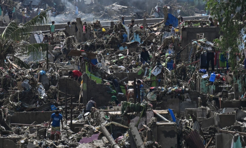 Philippines: Gần 190 người thiệt mạng do bão Kalmaegi