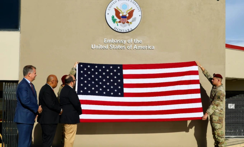 Mỹ mở lại đại sứ quán tại Solomon, ngăn ảnh hưởng của Trung Quốc