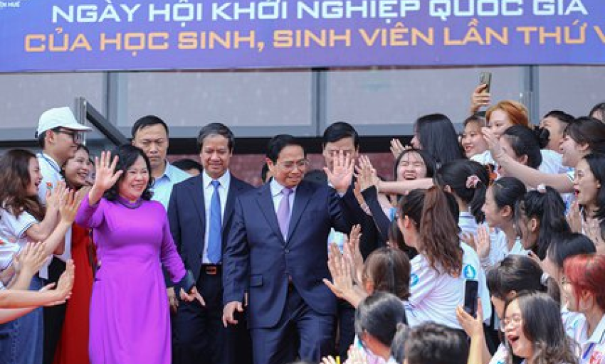 Thủ tướng Phạm Minh Chính: Thế hệ trẻ sáng tạo để khơi dậy khát vọng khởi nghiệp 