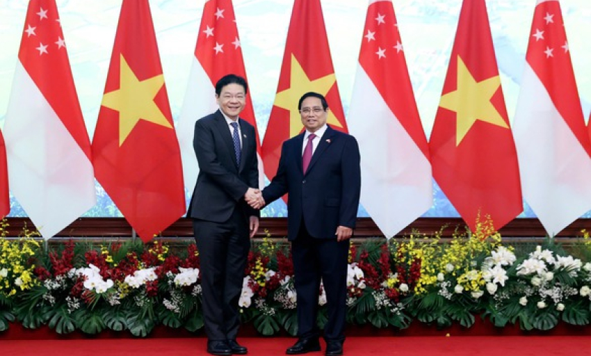 Đưa hợp tác Việt Nam - Singapore trở thành điển hình hợp tác trong khu vực