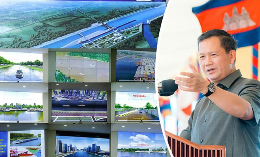 Thủ tướng Campuchia nói kênh đào Phù Nam Techo lợi cho toàn dân