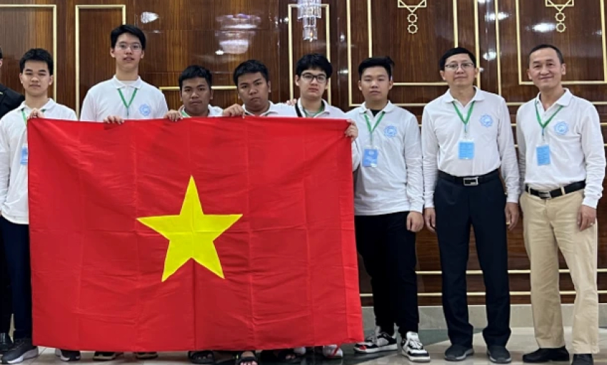 Học sinh Việt Nam đoạt 6 Huy chương Vàng Olympic Giao lưu Toán học Turkmenistan