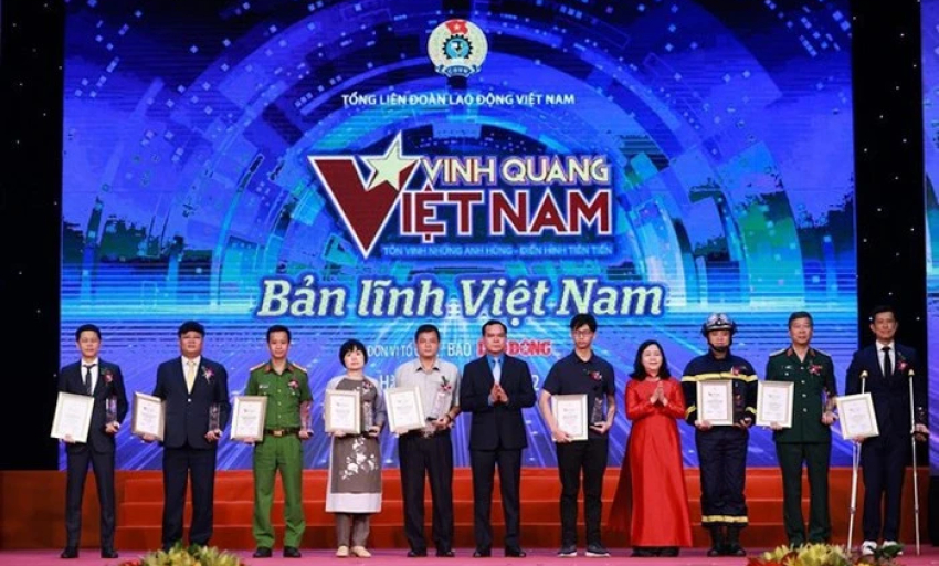 20 gương điển hình được tôn vinh trong Vinh quang Việt Nam