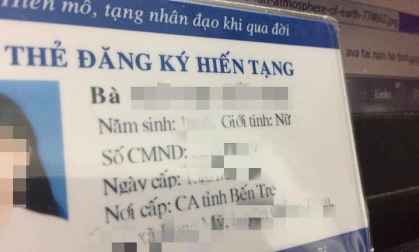 Công dân 18 tuổi trở lên muốn hiến mô tạng phải đăng ký thế nào, tới đâu?