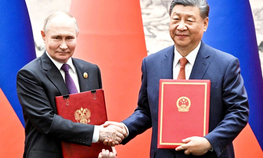 Nga - Trung thắt chặt hợp tác trong thời đại mới