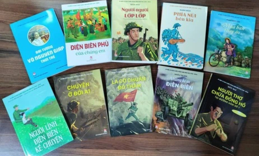 Ra mắt 17 ấn phẩm nhân kỷ niệm 70 năm chiến thắng Điện Biên Phủ