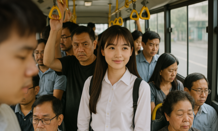 Báo động quấy rối trên xe buýt: Chuyên gia chỉ cách tự vệ