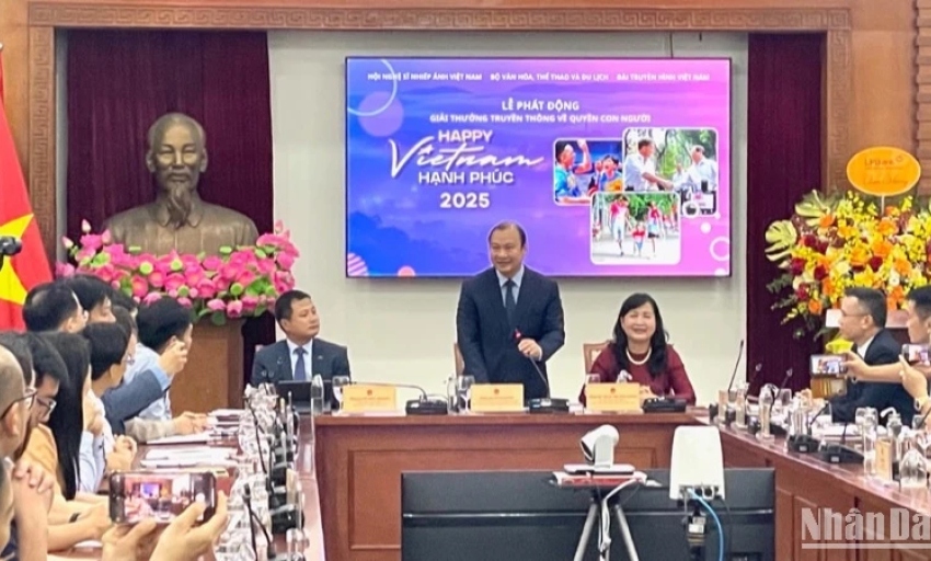 Phát động Giải thưởng truyền thông “Việt Nam Hạnh phúc - Happy Vietnam 2025”
