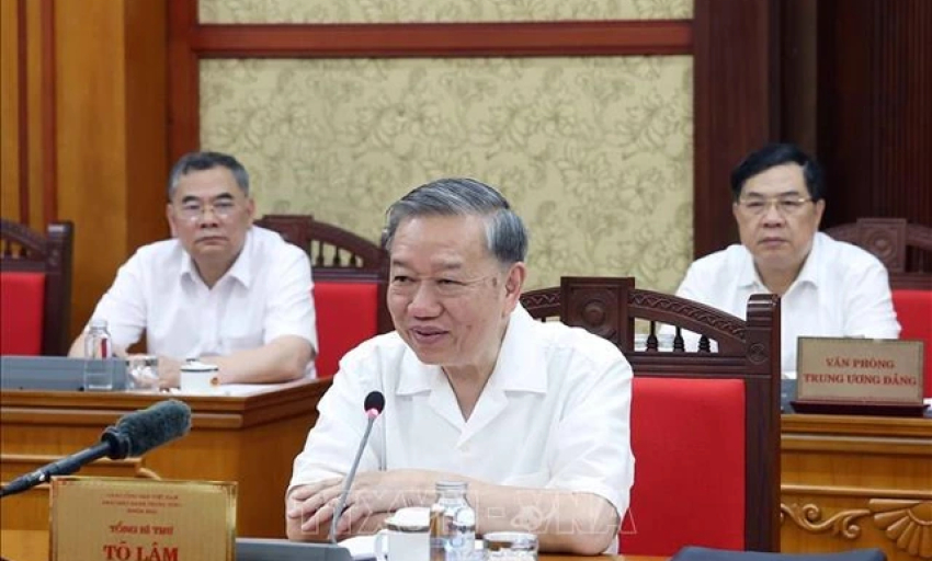 Tổng Bí thư Tô Lâm: Lấy ý kiến nhân dân về dự thảo sửa đổi, bổ sung Hiến pháp bảo đảm đúng tiến độ