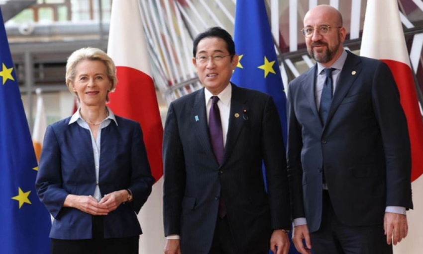 EU thúc đẩy hợp tác an ninh quốc phòng với Nhật Bản và Hàn Quốc