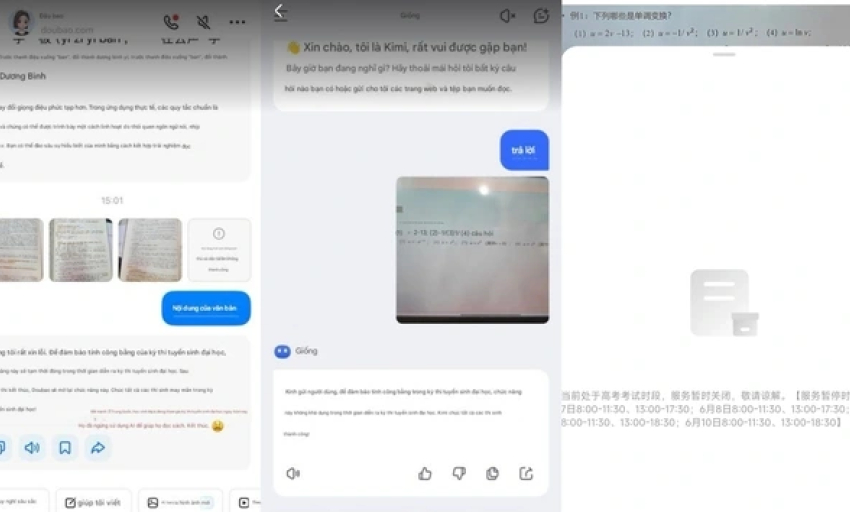 AI bị hạn chế tính năng khi Trung Quốc tổ chức thi tuyển sinh ĐH