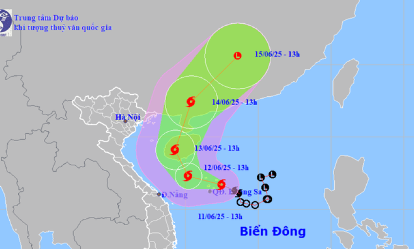 Bão Wutip còn mạnh thêm, có thể đạt cấp 10, giật cấp 12