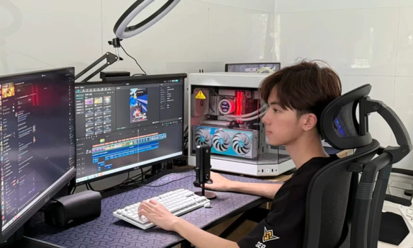 Chàng trai 18 tuổi mua ô tô tặng cha nhờ làm YouTube để sáng tạo nội dung game