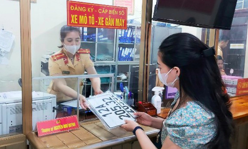 Ký hiệu biển số xe được cấp như thế nào sau hợp nhất tỉnh, thành từ 1-7?