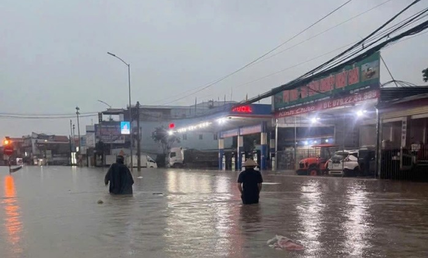 Mưa lớn tại nhiều tỉnh, thành phía Bắc