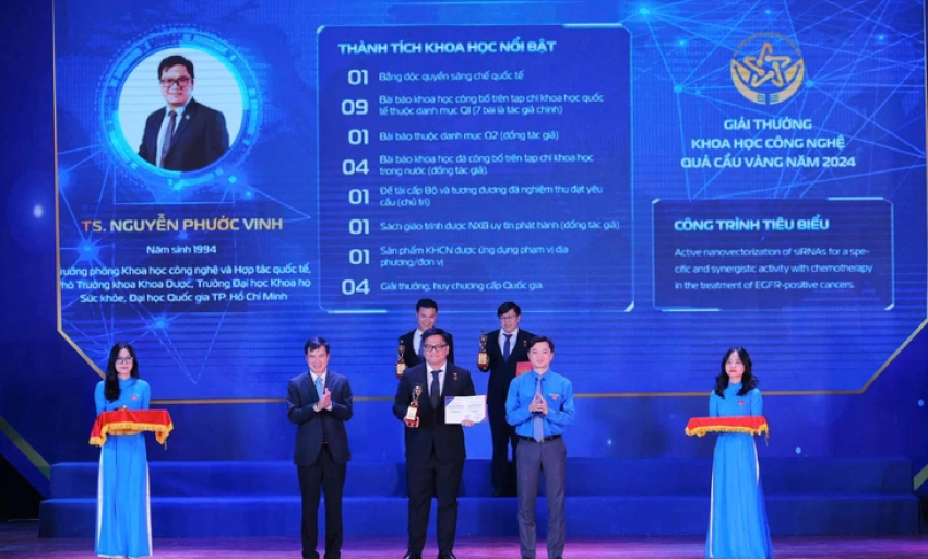 Nhận hồ sơ trực tuyến xét chọn giải thưởng khoa học Quả Cầu Vàng