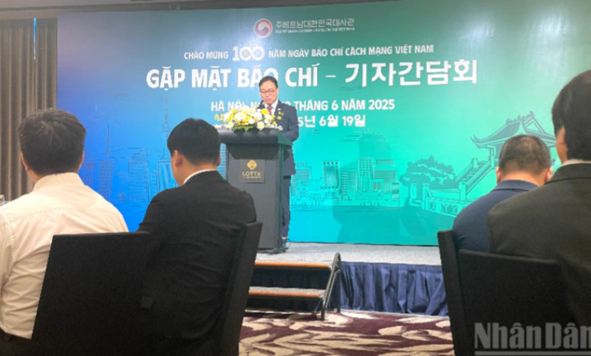 Thắt chặt quan hệ đối tác toàn diện Việt Nam-Hàn Quốc trên nền tảng hợp tác báo chí