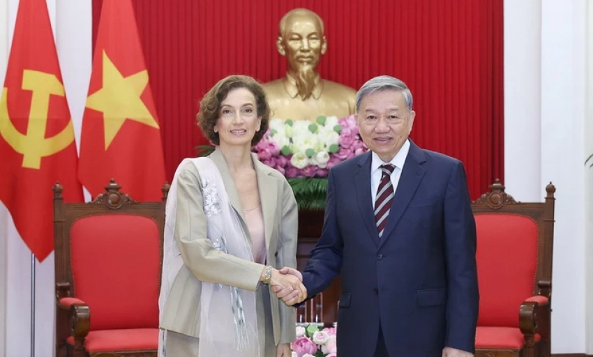 Tổng Bí thư đề nghị UNESCO ủng hộ hồ sơ của Việt Nam ghi danh Di sản Văn hóa thế giới