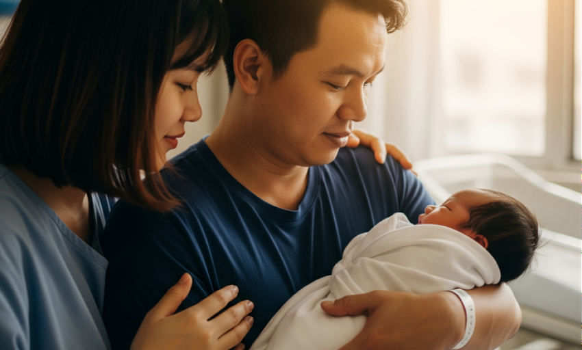 Từ 1-7, vợ sinh con, chồng được nghỉ hưởng chế độ thai sản bao nhiêu ngày?