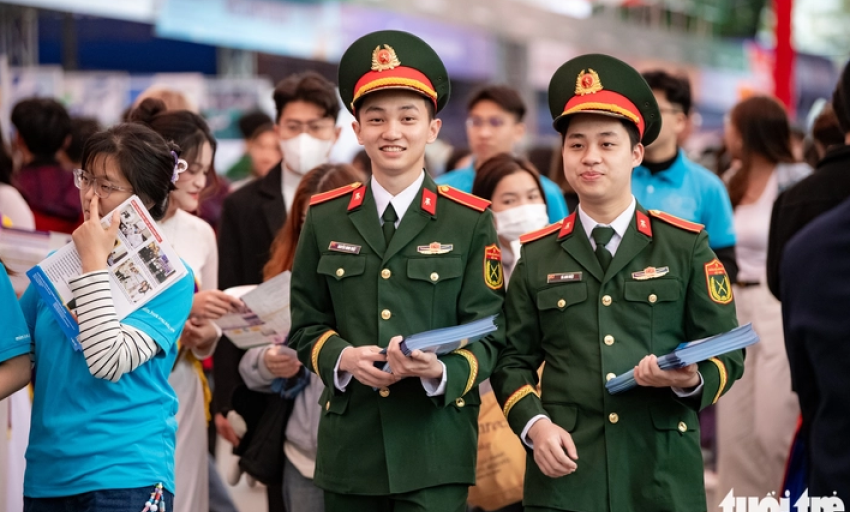 Tuyển sinh các trường quân đội: Có trường tỉ lệ chọi 1/18