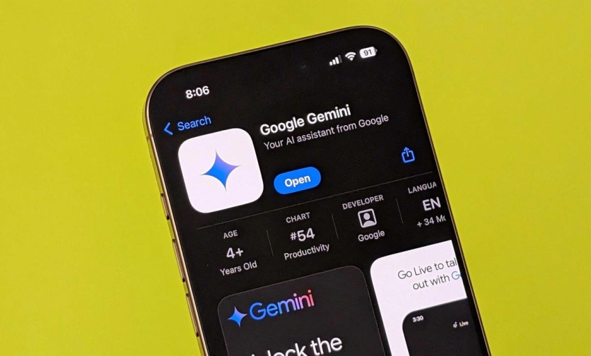 Ứng dụng Gemini có bước đột phá với tính năng mới