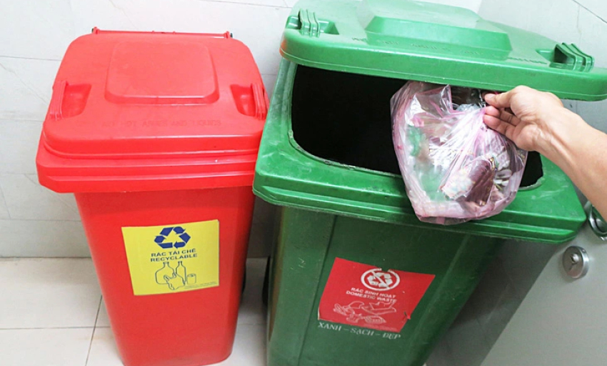 Không phân loại rác sẽ bị xử phạt