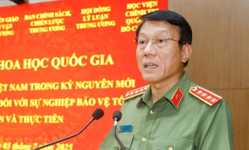 Bộ trưởng Công an nói về vai trò, sứ mệnh Công an nhân dân trong kỷ nguyên mới