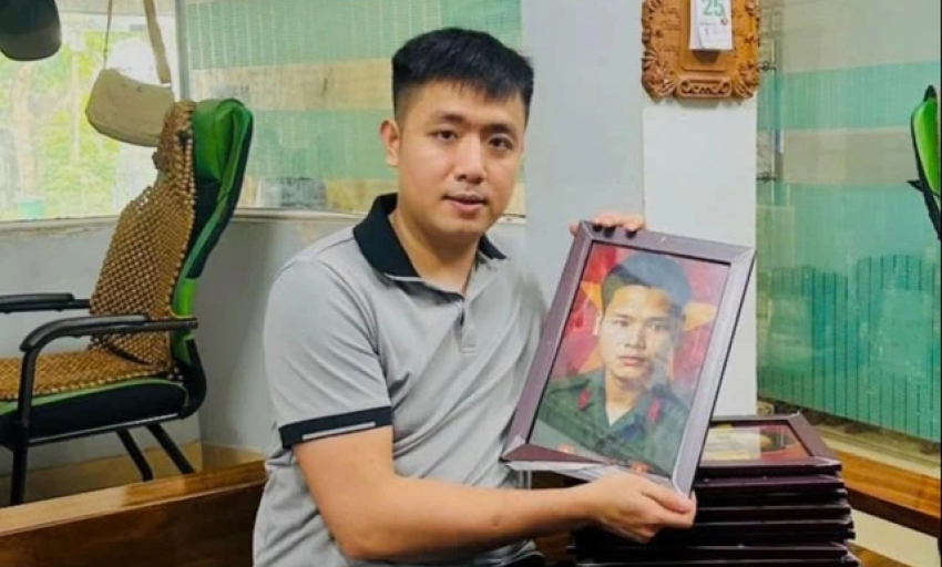 Chàng trai 10 năm phục dựng ảnh liệt sĩ miễn phí vì câu nói của bố...