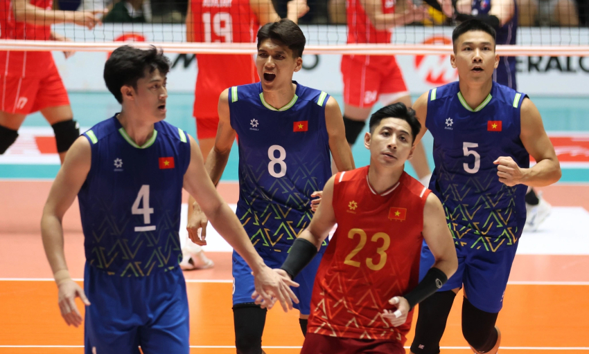Đội tuyển Việt Nam đánh bại 'khắc tinh' Philippines ở chặng 2 giải bóng chuyền SEA V.League
