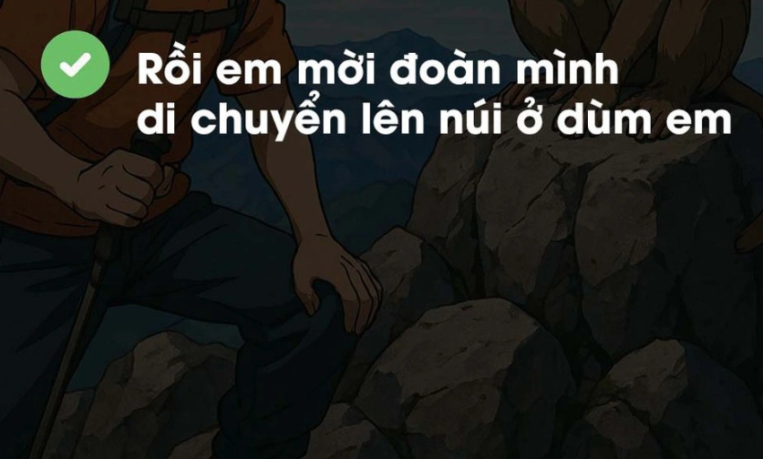 Gen Z nói 'đoàn mình di chuyển lên núi', 'cho xin số tài khoản'... nghĩa là gì?