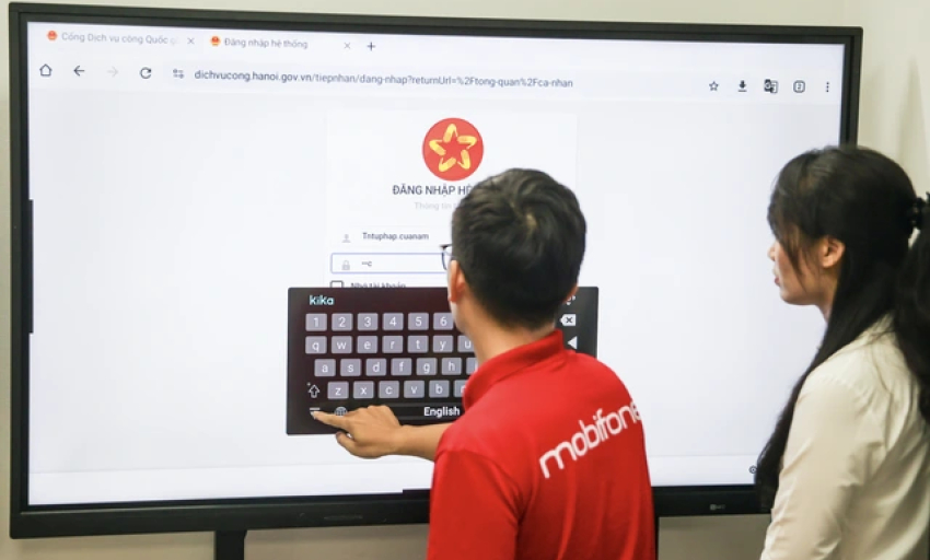 MobiFone triển khai hệ thống giải quyết thủ tục mô hình chính quyền địa phương 2 cấp