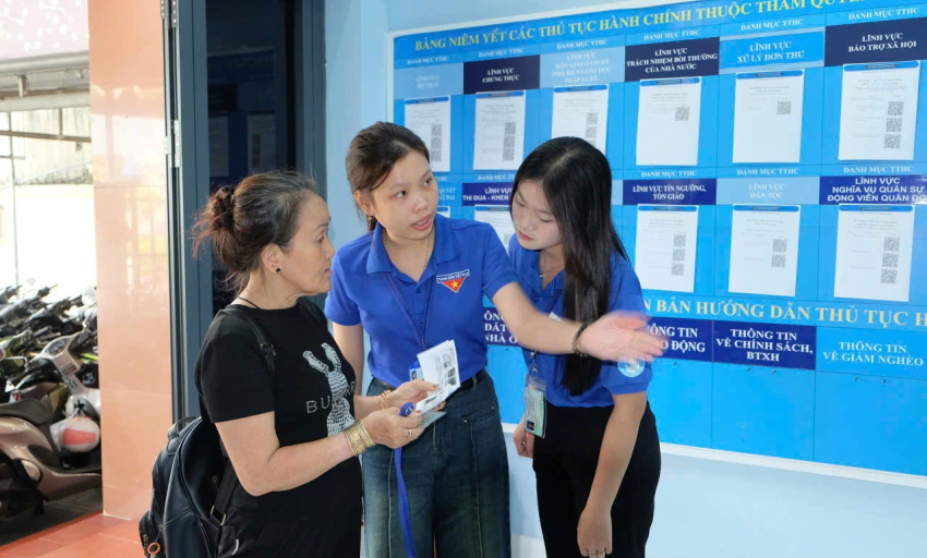 Người trẻ mang đến giá trị thiết thực cho người dân