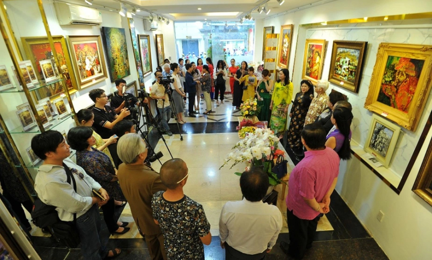 Nở rộ không gian mỹ thuật tư nhân