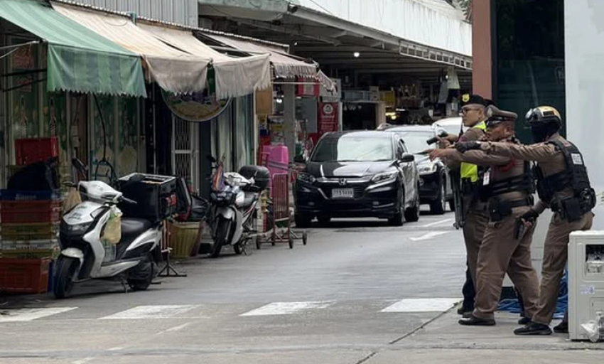 Xả súng tại chợ ở Bangkok, 4 người chết