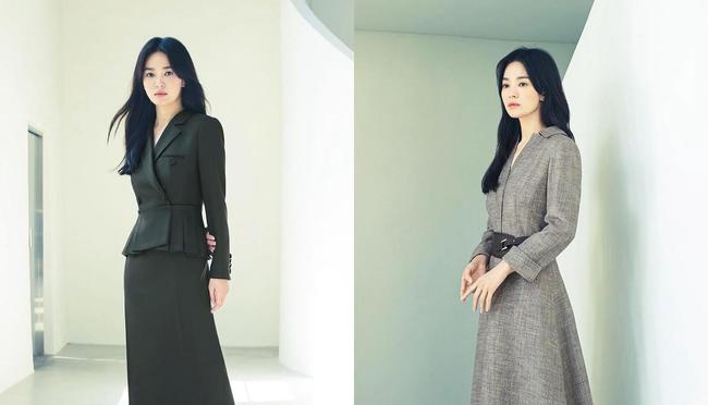 Phong cách thời trang U40 thanh khiết như Song Hye Kyo - ELLE VN