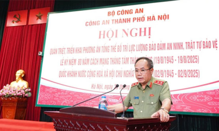 Bảo đảm an ninh Lễ kỷ niệm 80 năm Cách mạng Tháng Tám và Quốc khánh 2/9