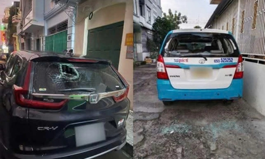 Bị hủy kèo nhậu, nam thanh niên đập phá hơn 10 ô tô
