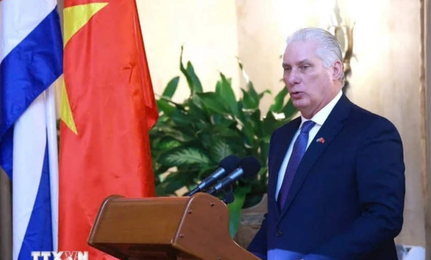 Bí thư thứ nhất, Chủ tịch Cuba thăm Việt Nam, dự lễ 80 năm Quốc khánh
