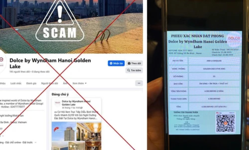 CẢNH BÁO: Bùng phát chiêu trò lừa đảo đặt phòng khách sạn dịp cao điểm lễ Quốc khánh