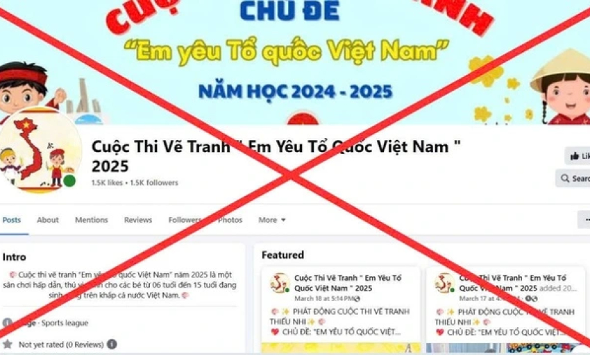Cảnh báo việc giả mạo các cuộc thi để lừa đảo