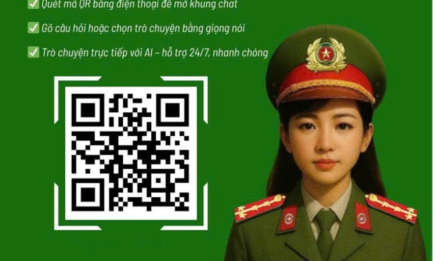 'Cảnh sát AI' và Chatbot AI làm 'tổng đài viên' của Công an Hà Nội