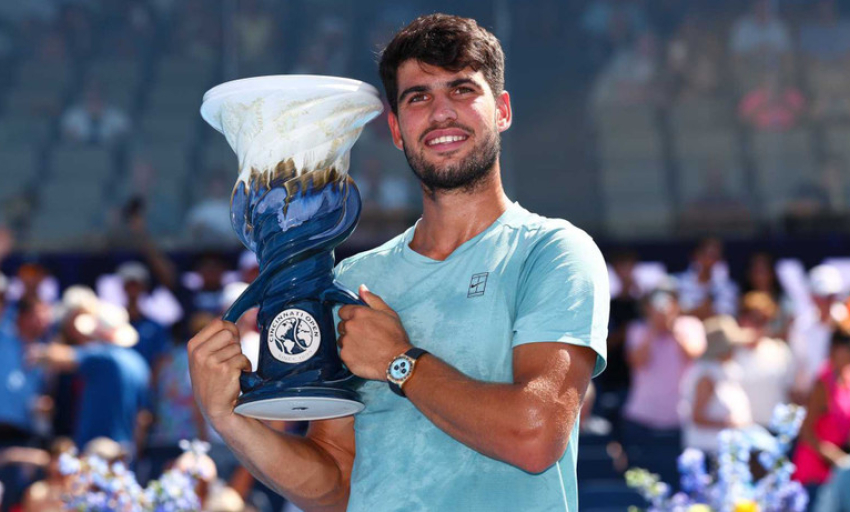 Carlos Alcaraz lần đầu đăng quang Cincinnati Open 2025