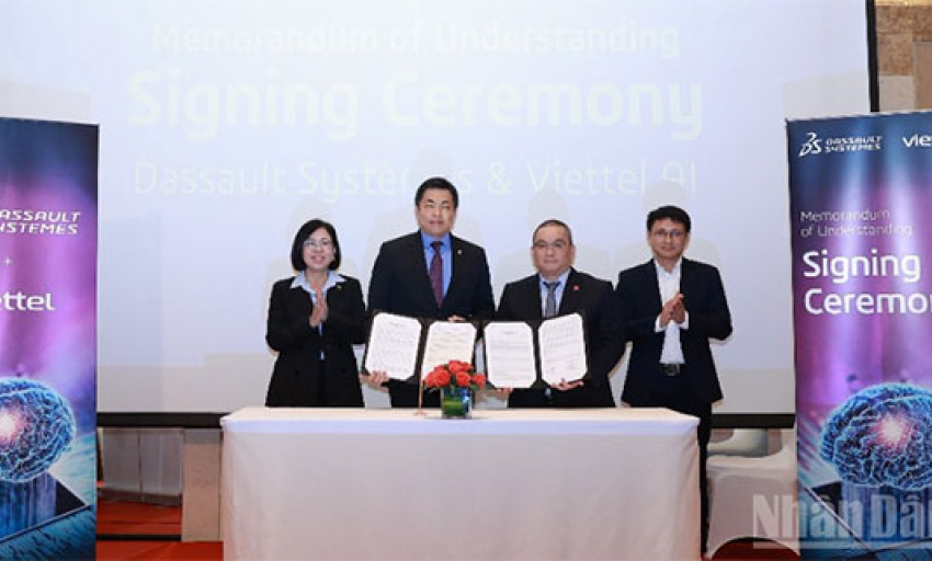 Dassault Systèmes và Viettel hợp tác thúc đẩy các ngành công nghệ cao