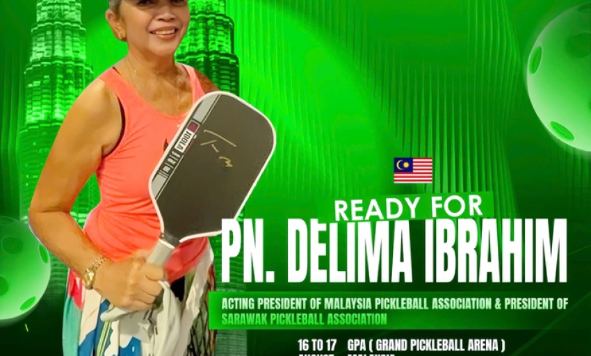 Doanh nhân Madam Truyền cùng dàn sao dự giải pickleball quốc tế Kingtek 2025