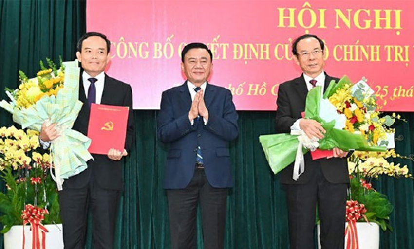 Đồng chí Trần Lưu Quang làm Bí thư Thành ủy TPHCM