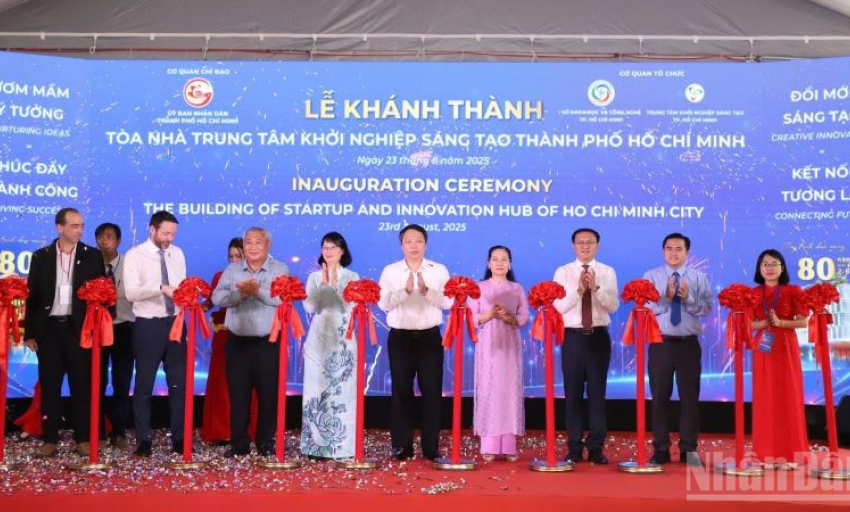 Đưa vào vận hành tòa nhà Trung tâm Khởi nghiệp sáng tạo Thành phố Hồ Chí Minh