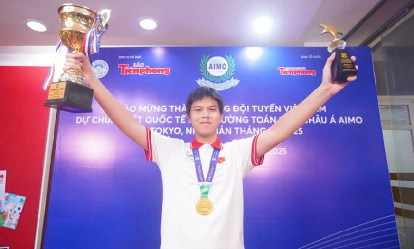 Học sinh Việt Nam vô địch tại Đấu trường toán học châu Á