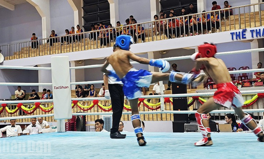Khai mạc Giải Vô địch Kickboxing trẻ toàn quốc năm 2025