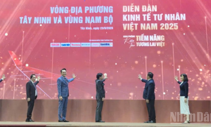 Kinh tế tư nhân là động lực nội sinh cho sự phát triển bền vững