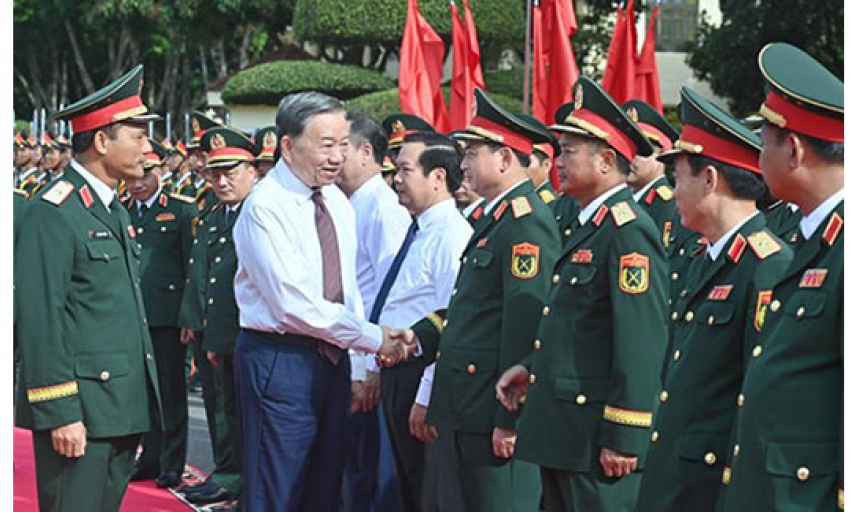Phát huy truyền thống của Quân đoàn 12 trong giai đoạn cách mạng mới